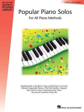 Hal Leonard Popular Piano Solos Level 5