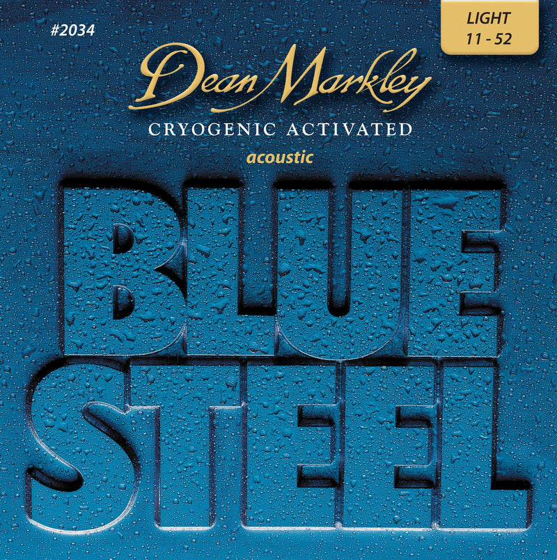 Dean Markley Blue Steel Acoustic Guitar Strings Light 11-52