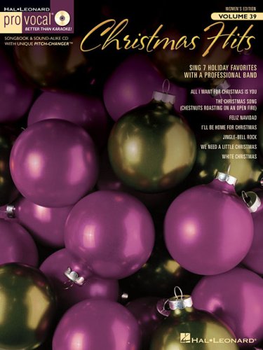 Pro Vocal Christmas Hits Volume 39 Women's Edition Book/CD
