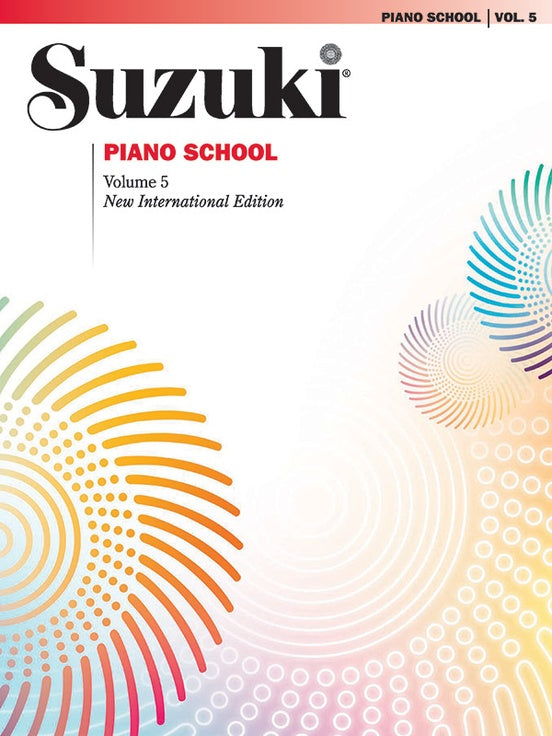 Suzuki Piano School Volume 5 - New International Edition