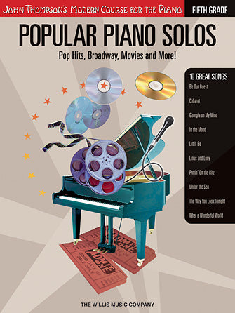Popular Piano Solos - Fifth Grade Book/CD