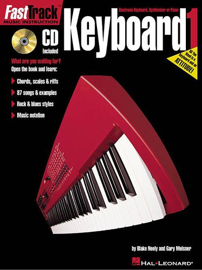 FastTrack Keyboard Method - Book 1 with Audio