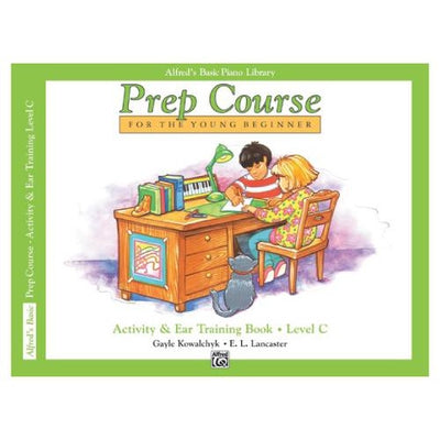 Alfred's Basic Piano Prep Course Activity & Ear Training Book Level C
