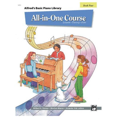 Alfred's Basic Piano All-in-One Course - Book 4