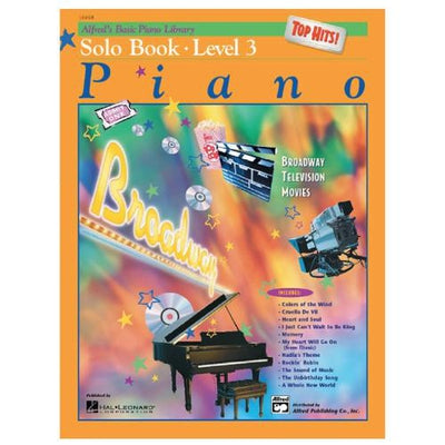 Alfred's Basic Piano Top Hits! Solo Book Level 3 with CD