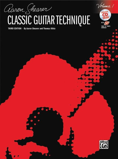 Aaron Shearer Classic Guitar Technique Volume 1 Book & CD
