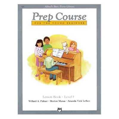 Alfred's Basic Piano Prep Course Lesson Book Level F