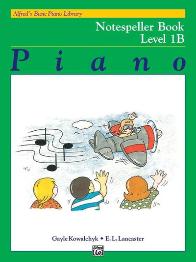 Alfred's Basic Piano Notespeller Book Level 1B