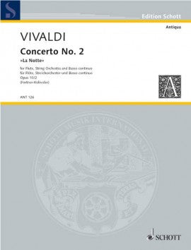 Vivaldi Flute Concerto in g minor w/Piano accom