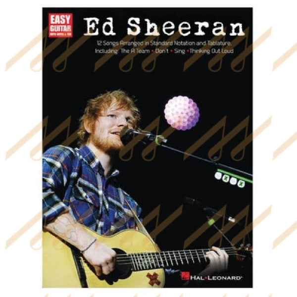 Ed Sheeran For Easy Guitar Material