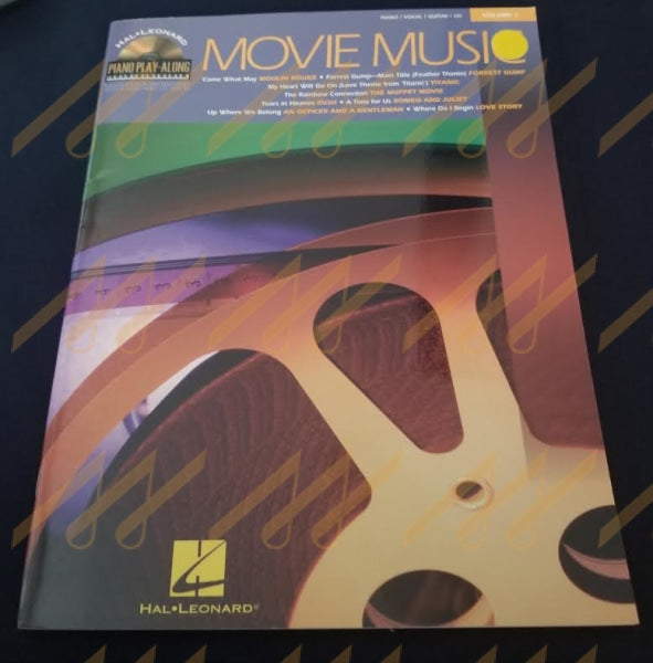 Movie Music Piano Play-Along Bk&cd